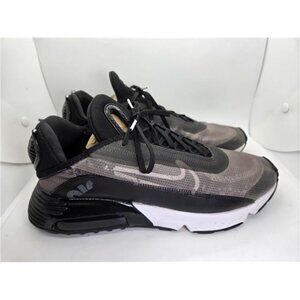 Nike Air Max 2090 Shoes Mens 11 Black Metallic Athletic Running Workout Sneakers